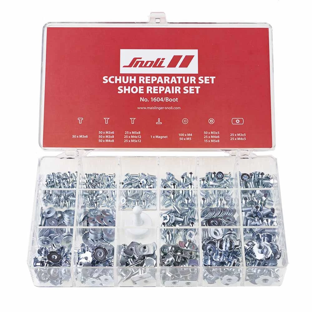 Snoli Ski Boot Repair Components Set 1 Snoli Ski Boot Repair Components Set
