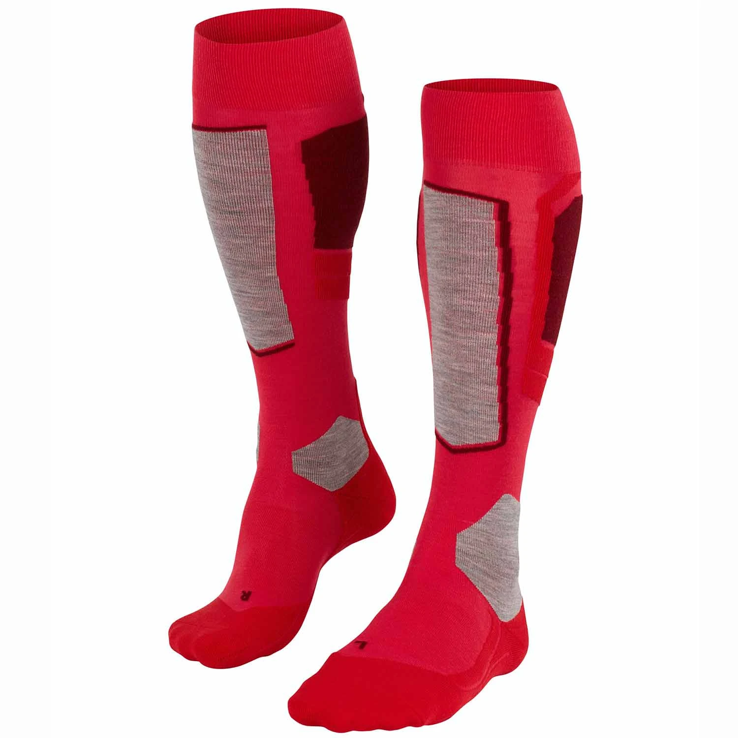 Falke SK4 Womens Ski Sock - Rose 1 Falke SK4 Womens Ski Sock - Rose