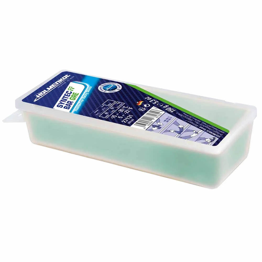 Holmenkol Syntec FF Racing Wax Green 150g 1 Holmenkol Syntec FF Racing Wax Green 150g