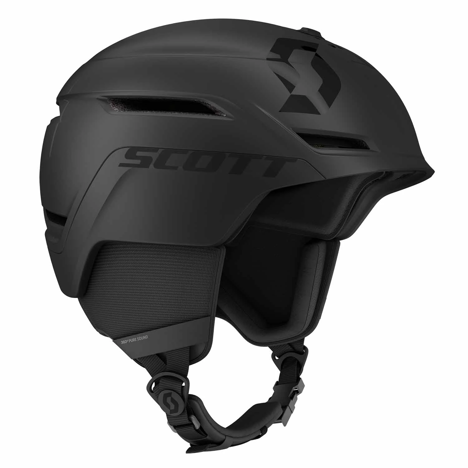 Scott Symbol 2 Plus Ski Helmet Black 1 Scott Symbol 2 Plus Ski Helmet Black