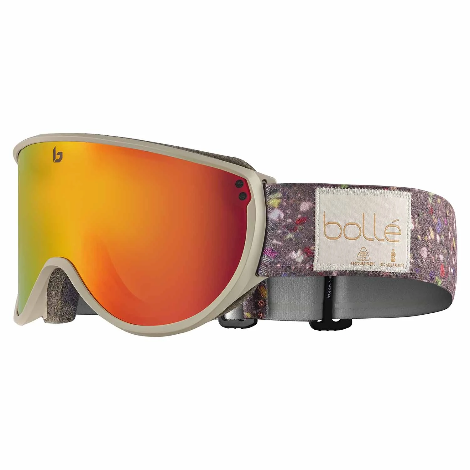 Bolle Eco Blanca Oatmeal Matte Ski Goggles 1 Bolle Eco Blanca Oatmeal Matte Ski Goggles