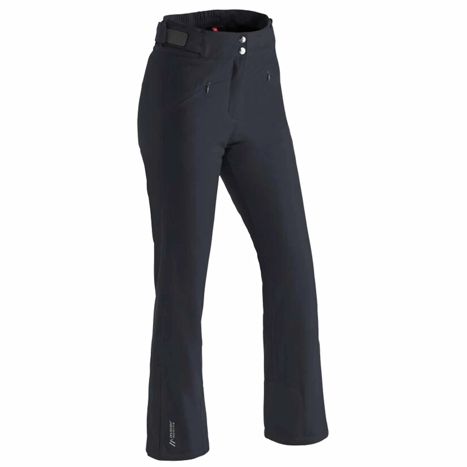 Maier Allissia Slim Standard Leg Womens Black Ski Pant 1 Maier Allissia Slim Standard Leg Womens Black Ski Pant