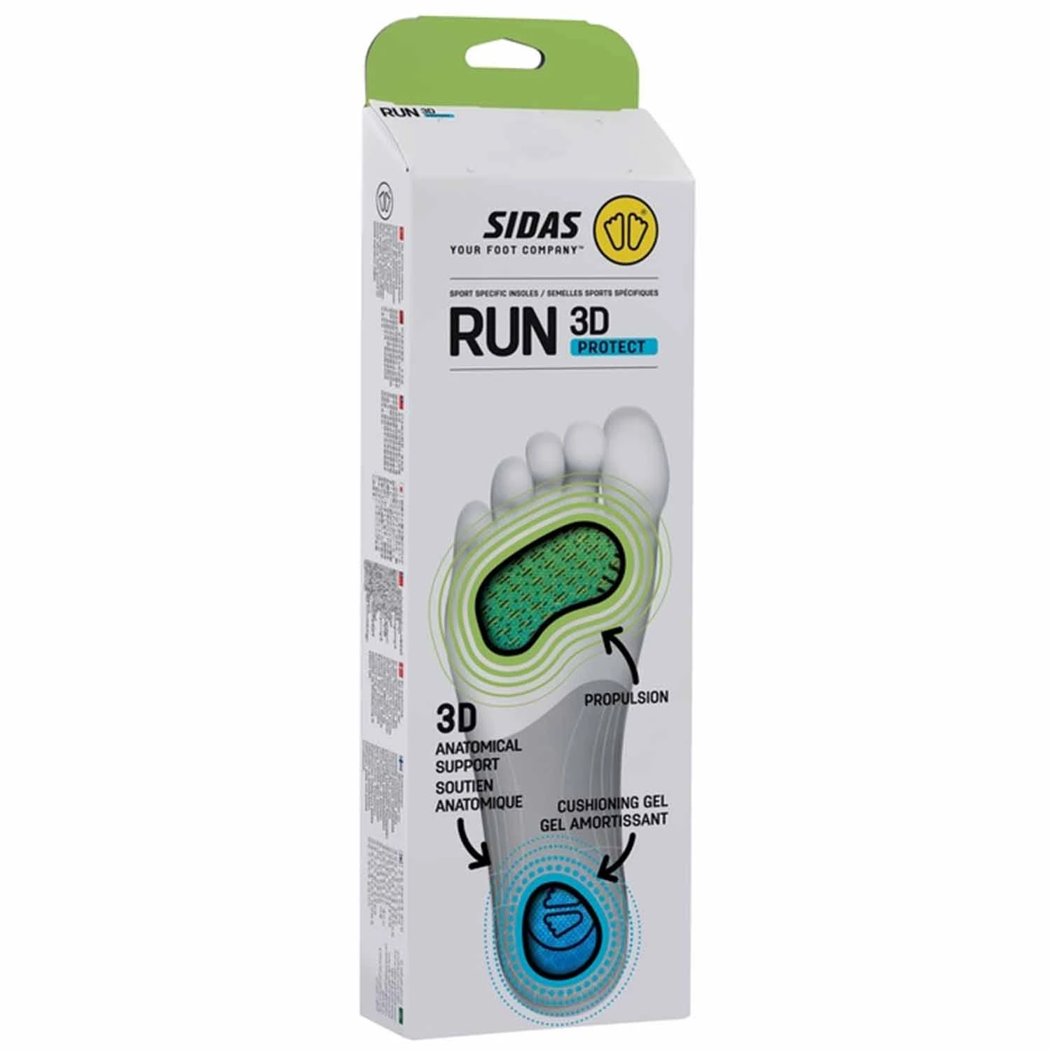 Sidas Run 3D Protect Orthotic Insole 2 Sidas Run 3D Protect Orthotic Insole - Image 2