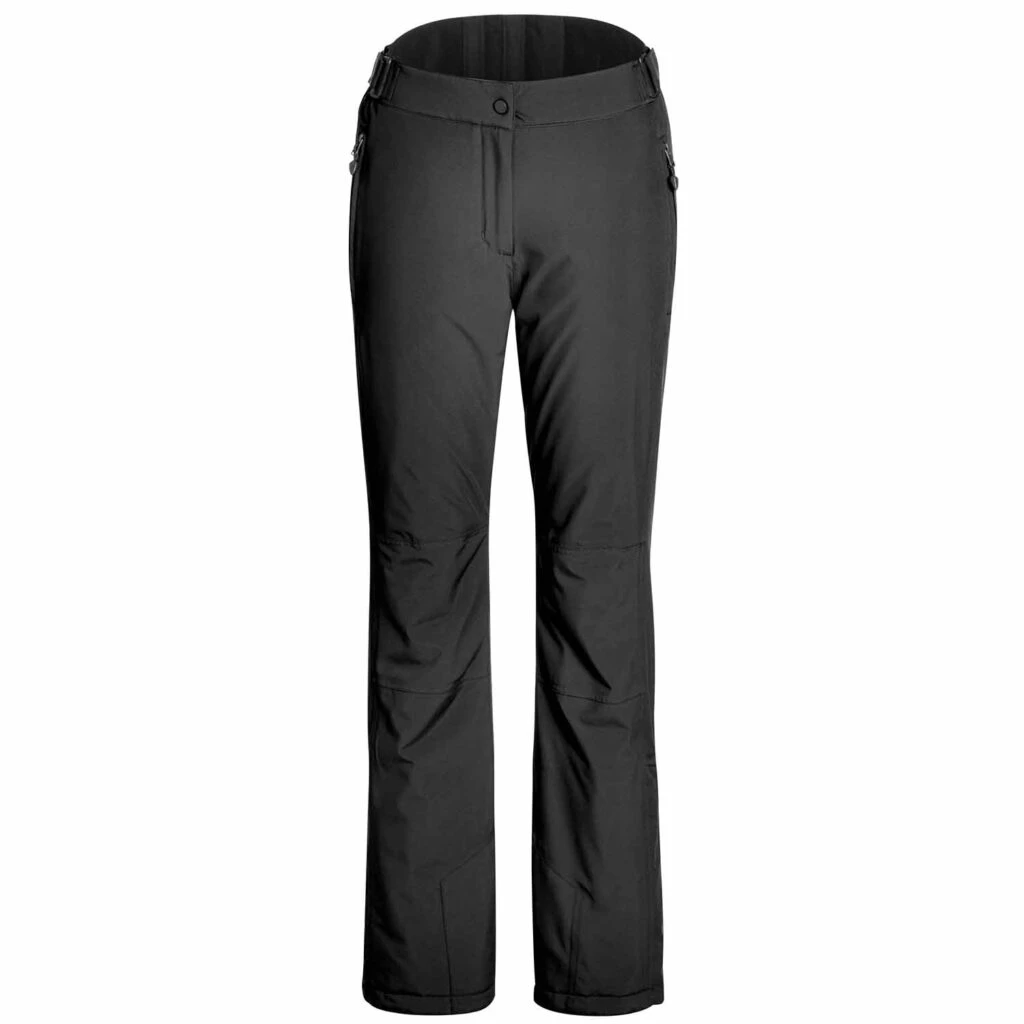 Maier Vroni Slim Long Leg Womens Black Ski Pant 1 Maier Vroni Slim Long Leg Womens Black Ski Pant